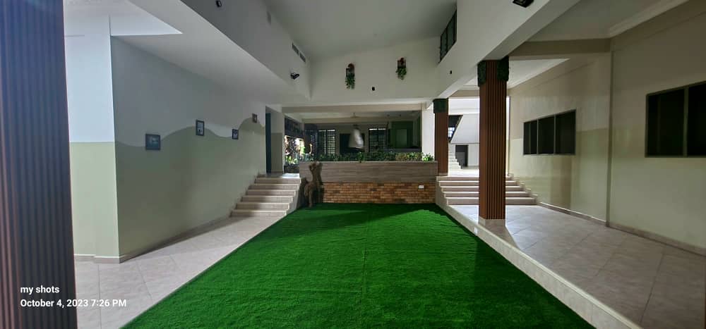 Courtyard play area